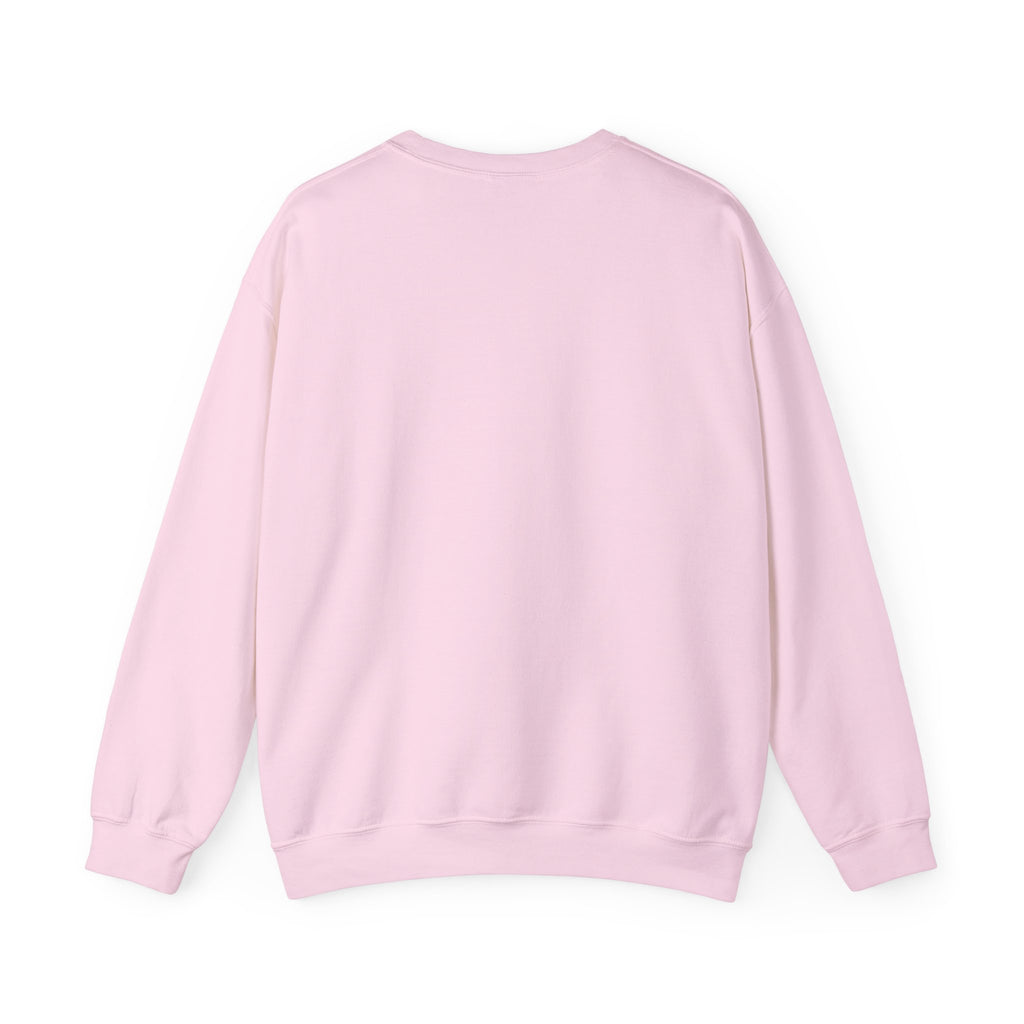 Crewneck Sweatshirt - Minimal "Keep It Honest" Chest Text, Cozy White Casual Pullover