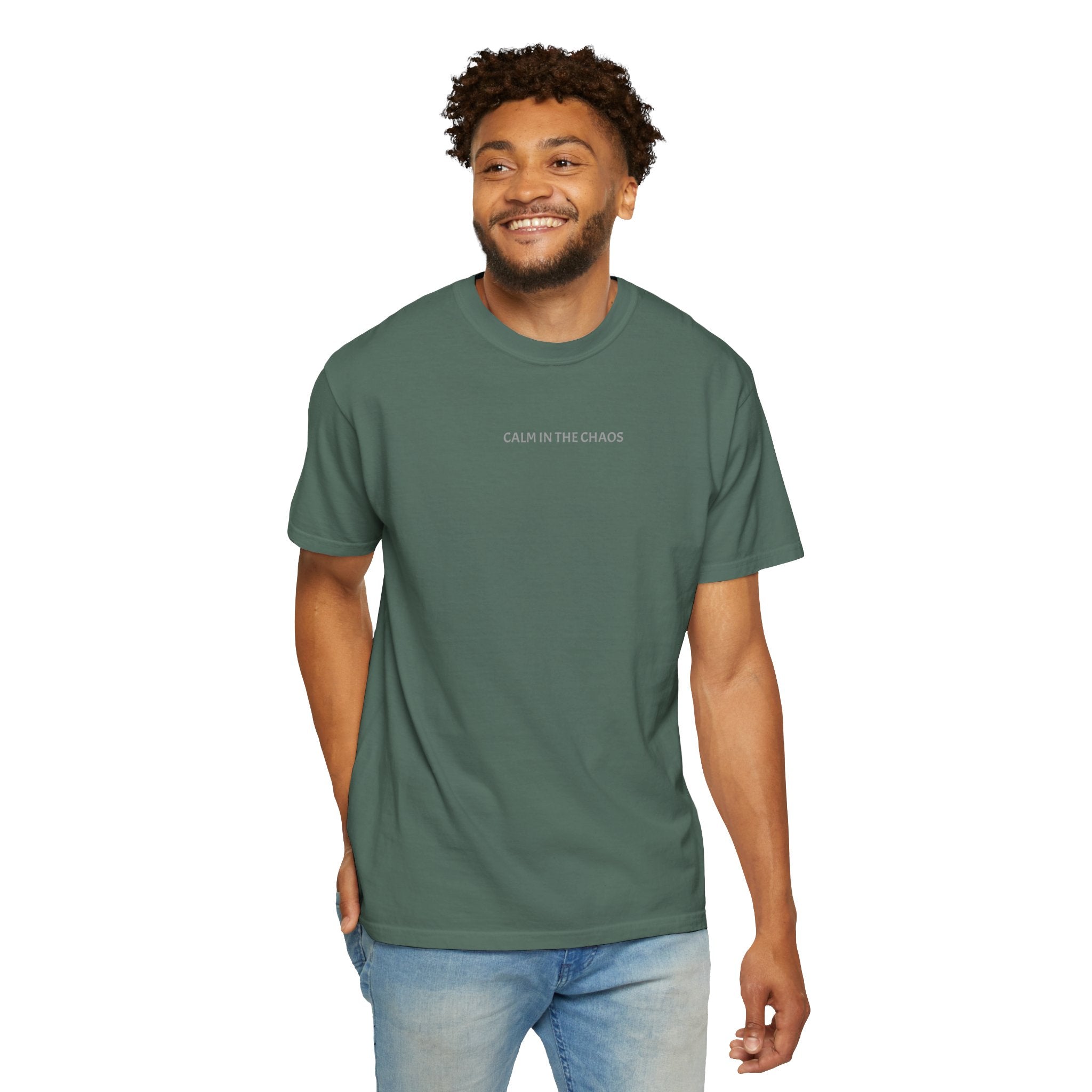 Calm in the Chaos T-Shirt — Minimalist Inspirational Tee