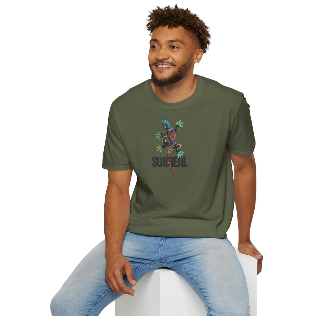 Surreal Gecko Unisex T-skjorte