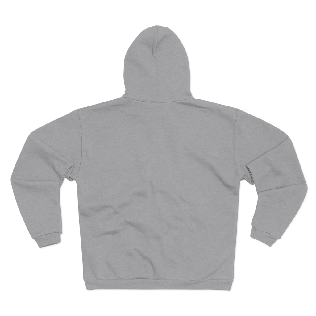Minimal 'Vibe With Me' Zip Hoodie –Unisex Sweatshirt