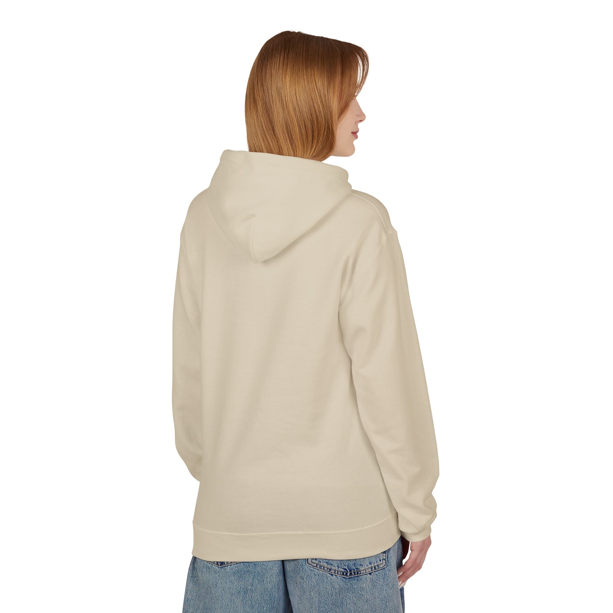 Minimal Tiny Text Hoodie — UNISEX HOODIE
