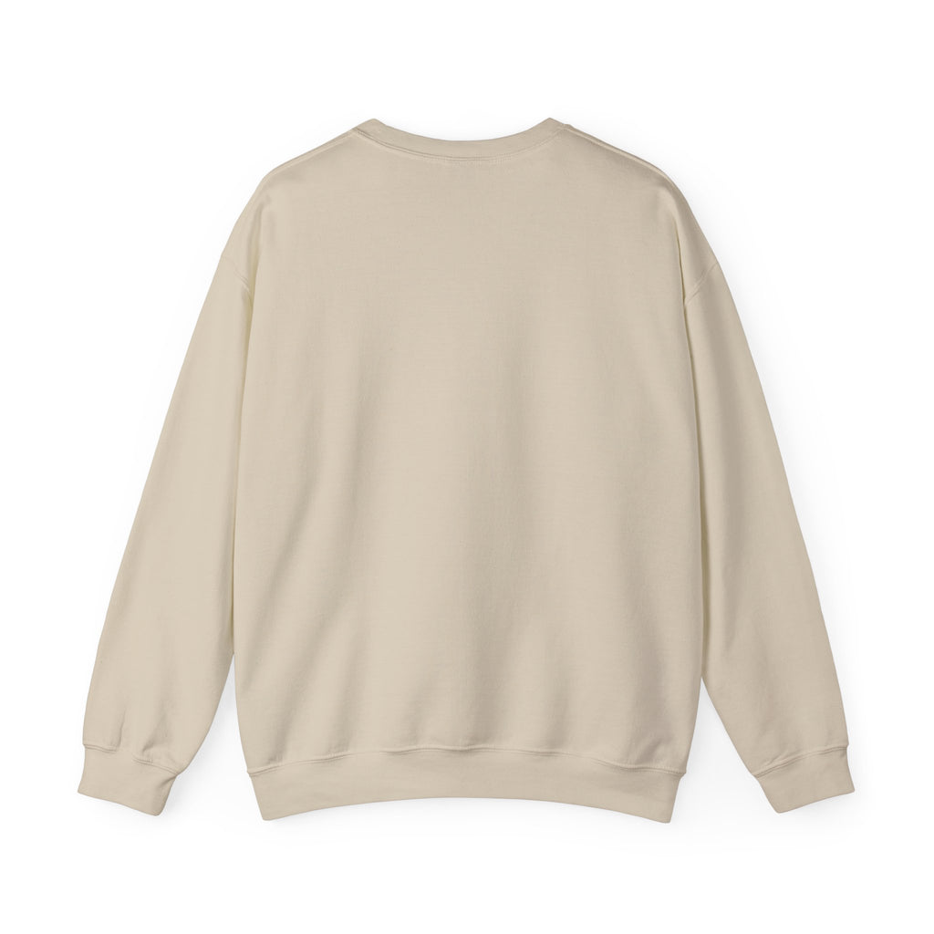 Crewneck Sweatshirt - Minimal "Keep It Honest" Chest Text, Cozy White Casual Pullover