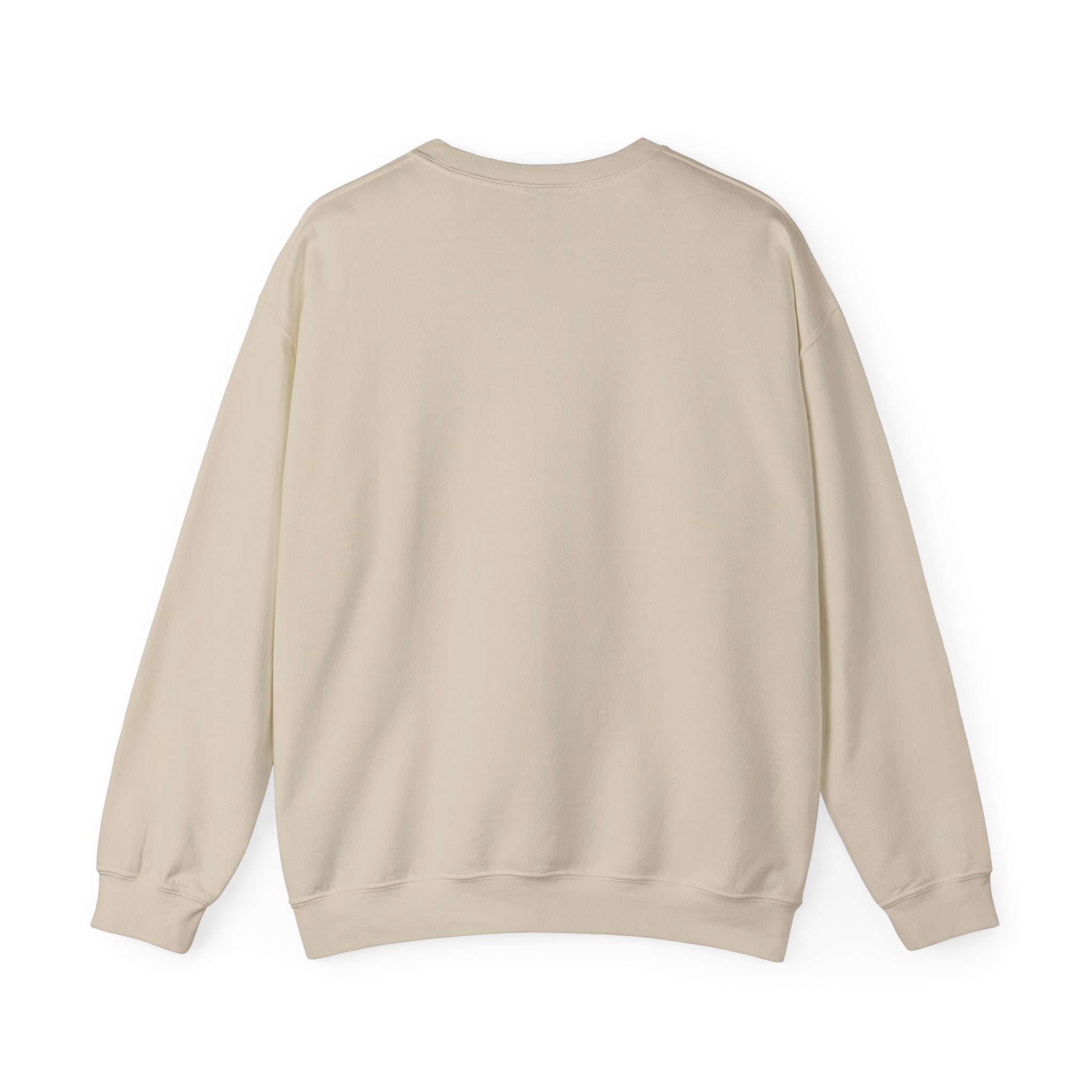 Crewneck Sweatshirt - Minimal "Keep It Honest" Chest Text, Cozy White Casual Pullover