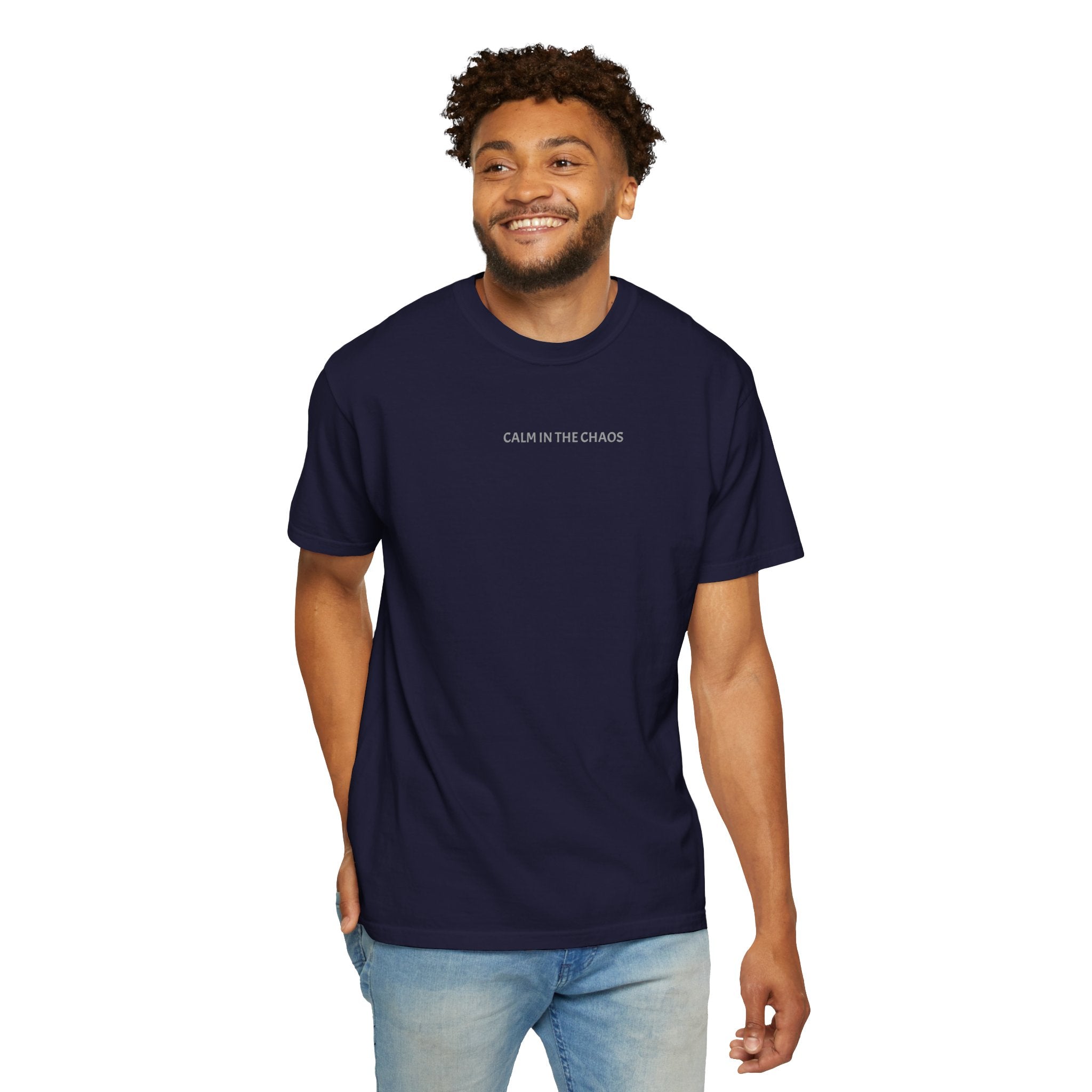 Calm in the Chaos T-Shirt — Minimalist Inspirational Tee