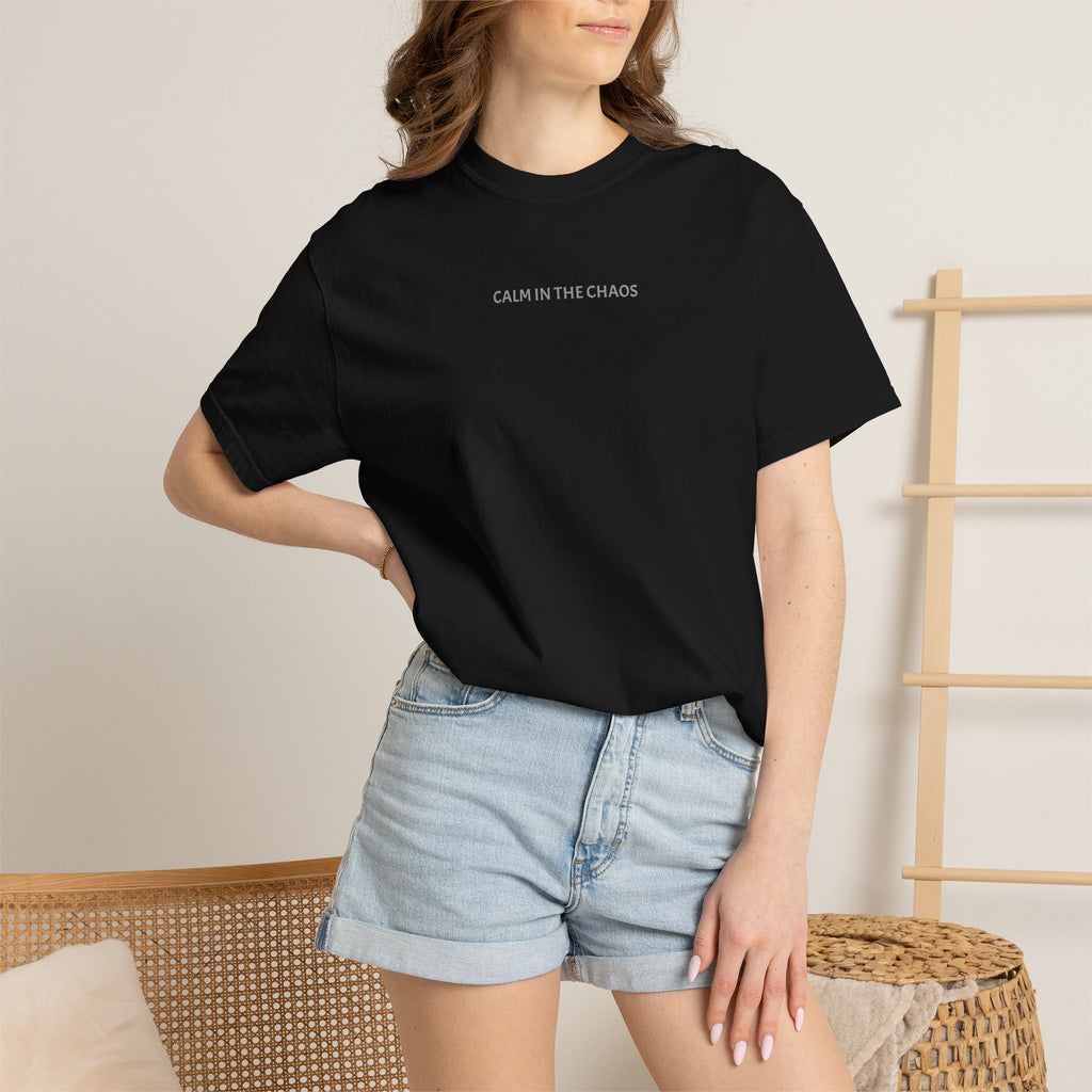 Calm in the Chaos T-Shirt — Minimalist Inspirational Tee
