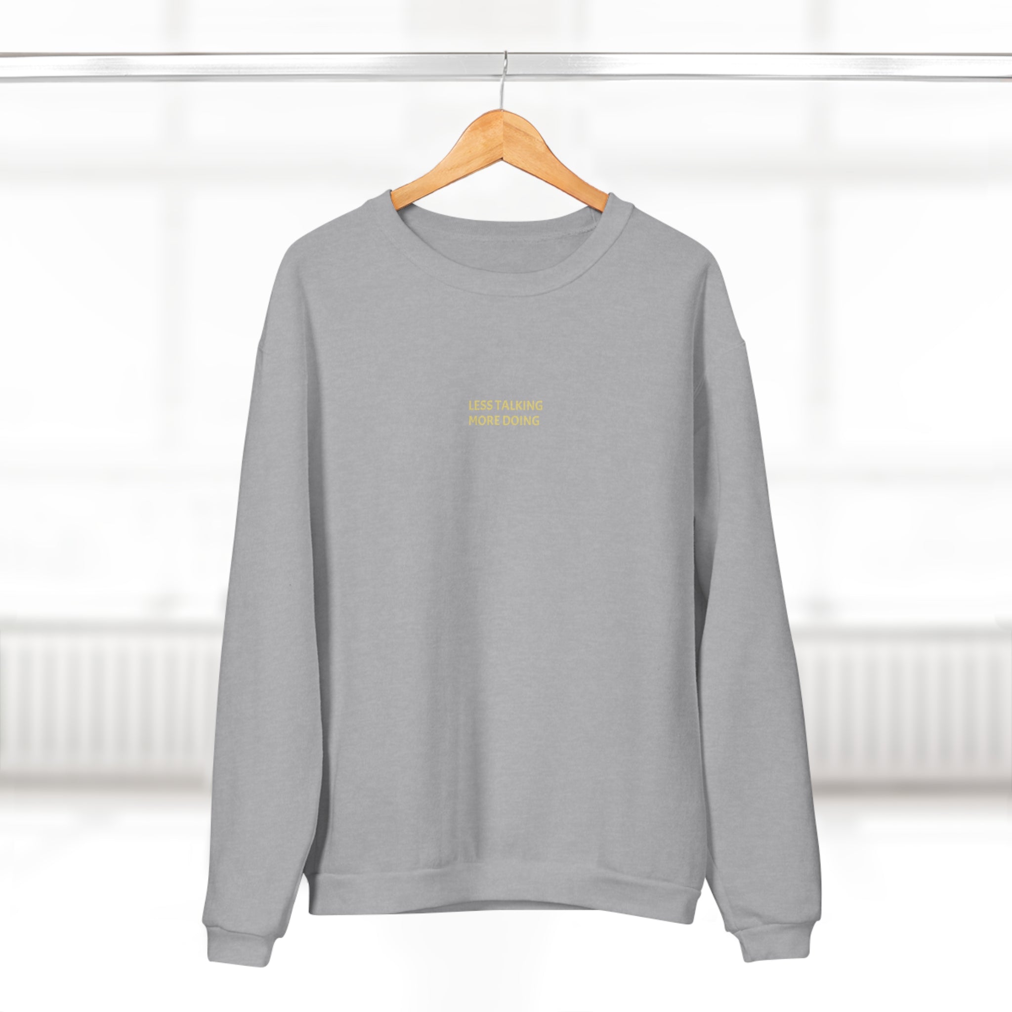 Minimalist Crewneck Sweatshirt — Cozy Self‑Care Casual