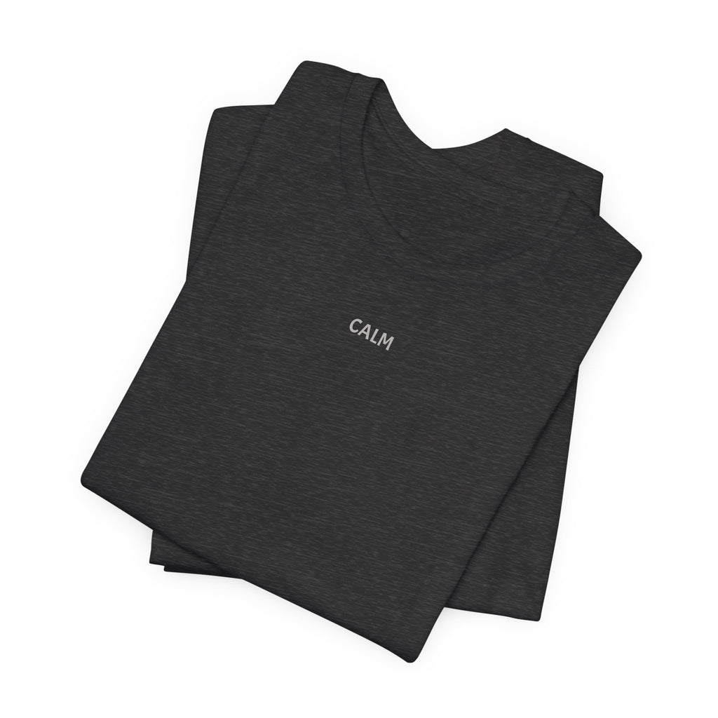 Calm Minimalist Tee — Unisex Short Sleeve Shirt