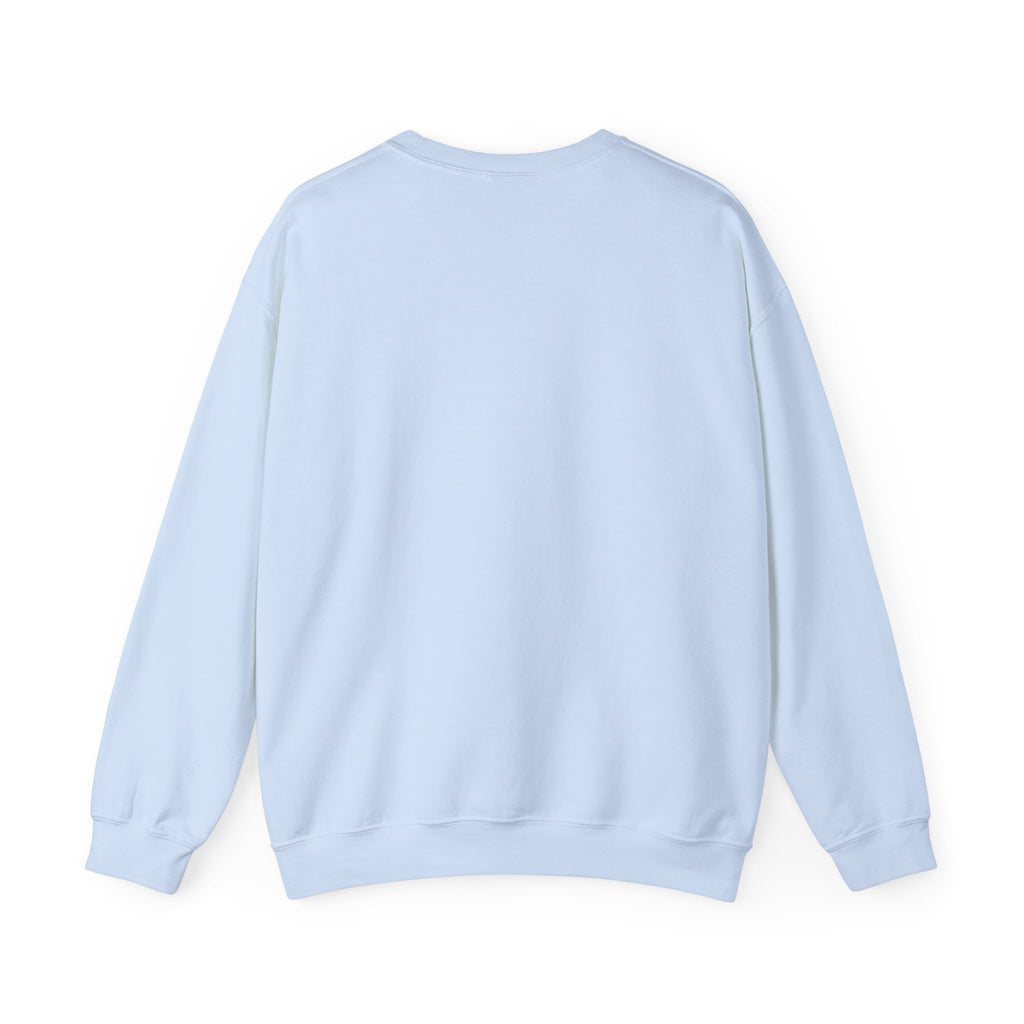 Crewneck Sweatshirt - Minimal "Keep It Honest" Chest Text, Cozy White Casual Pullover