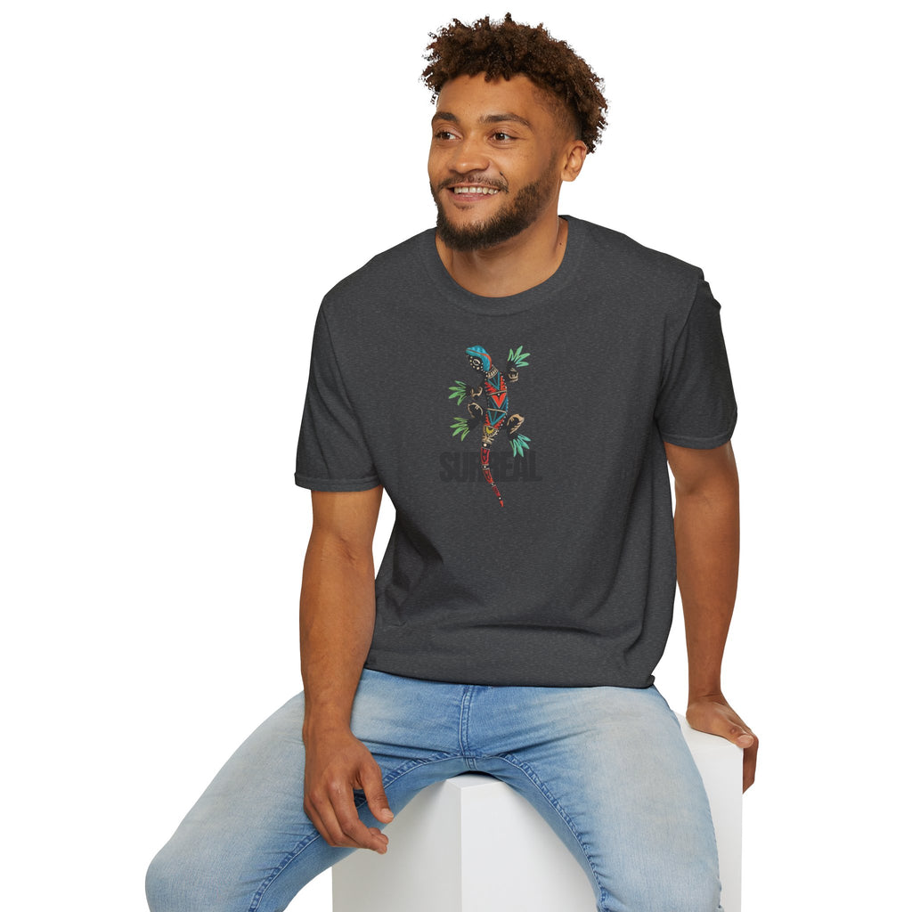 Surreal Gecko Unisex T-skjorte