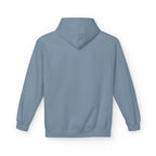 Minimal Tiny Text Hoodie — UNISEX HOODIE