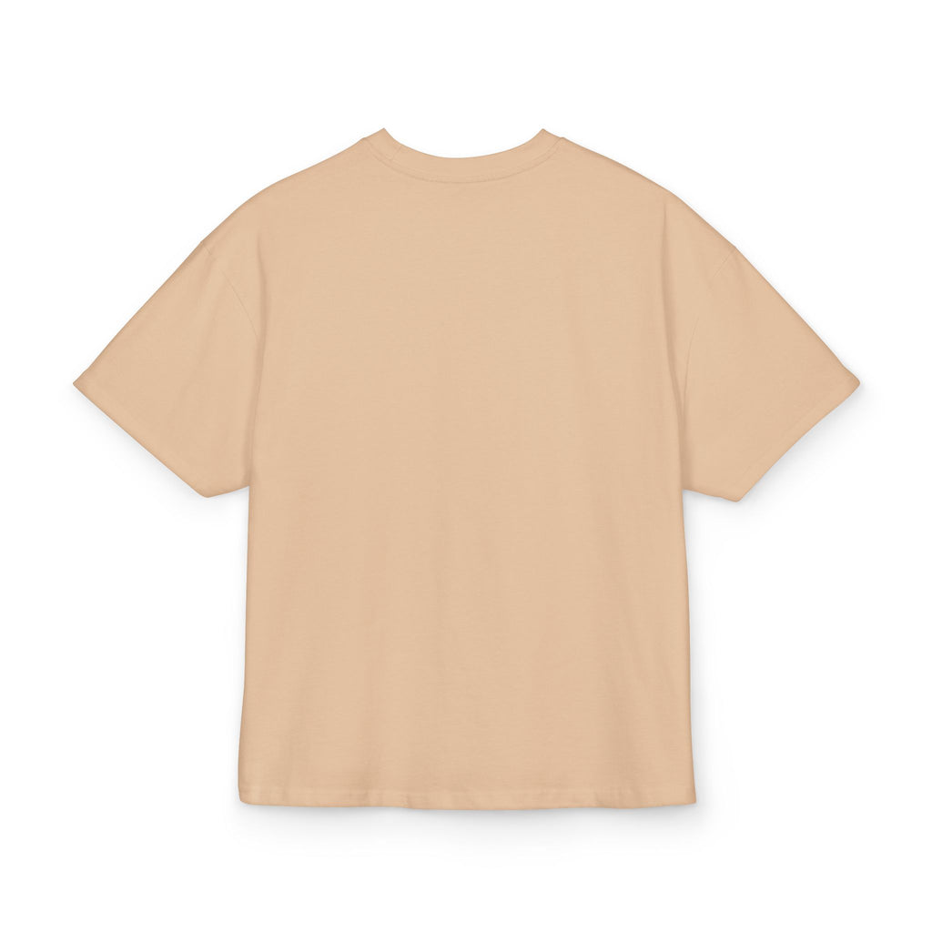 Minimal Pink Silhouette Graphic Tee - Casual Boxy Cotton Shirt