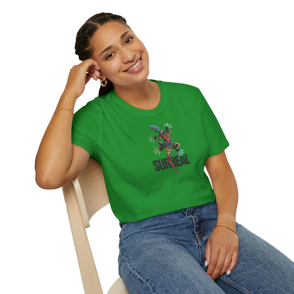 Surreal Gecko Unisex T-skjorte