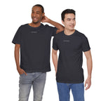 Minimalistisk 'ZETT STUDIO' Logo-tee — Unisex kortermet skjorte