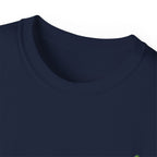 Leaf Logo Tee — Minimal Unisex T-Shirt
