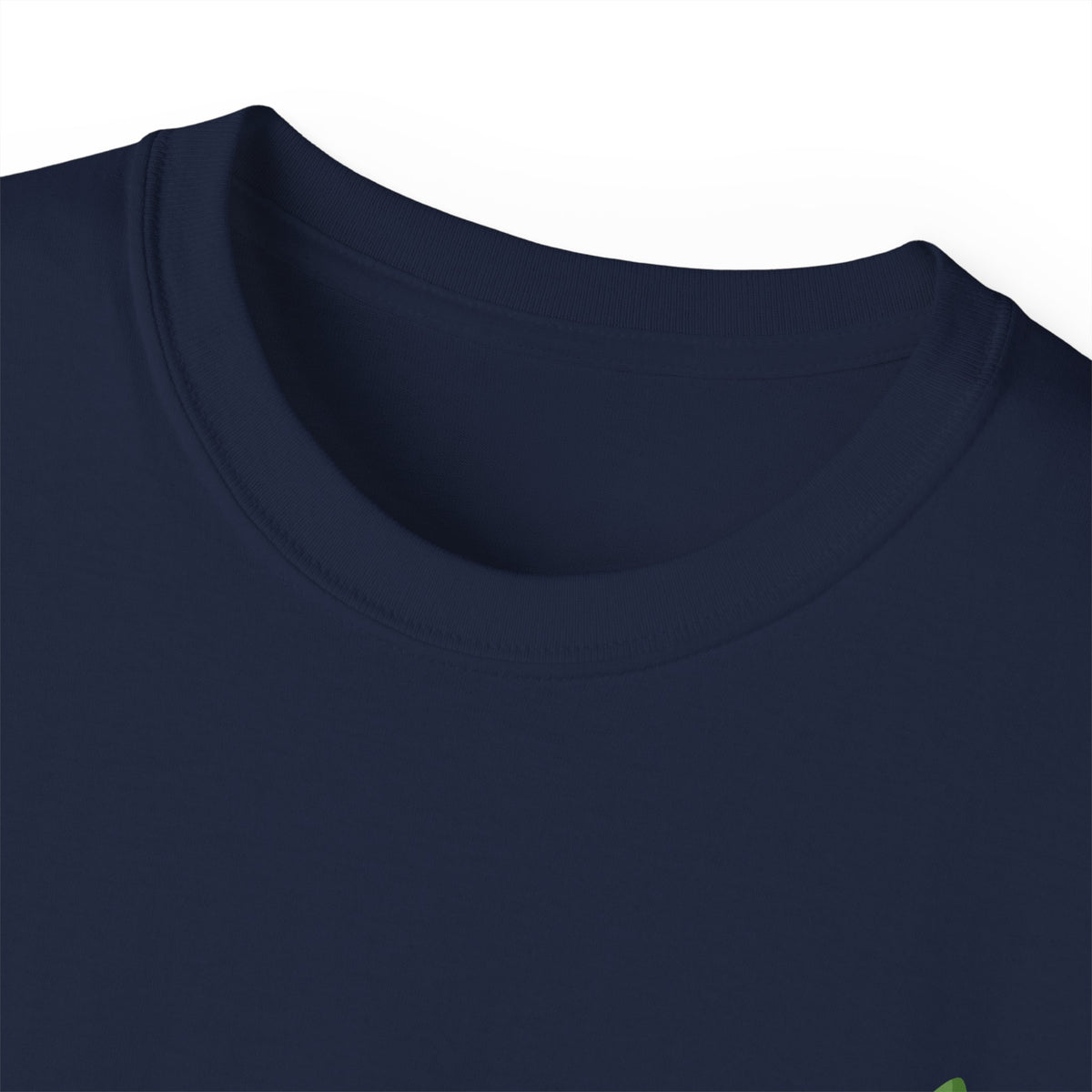 Leaf Logo Tee — Minimal Unisex T-Shirt