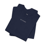 Minimalistisk 'ZETT STUDIO' Logo-tee — Unisex kortermet skjorte