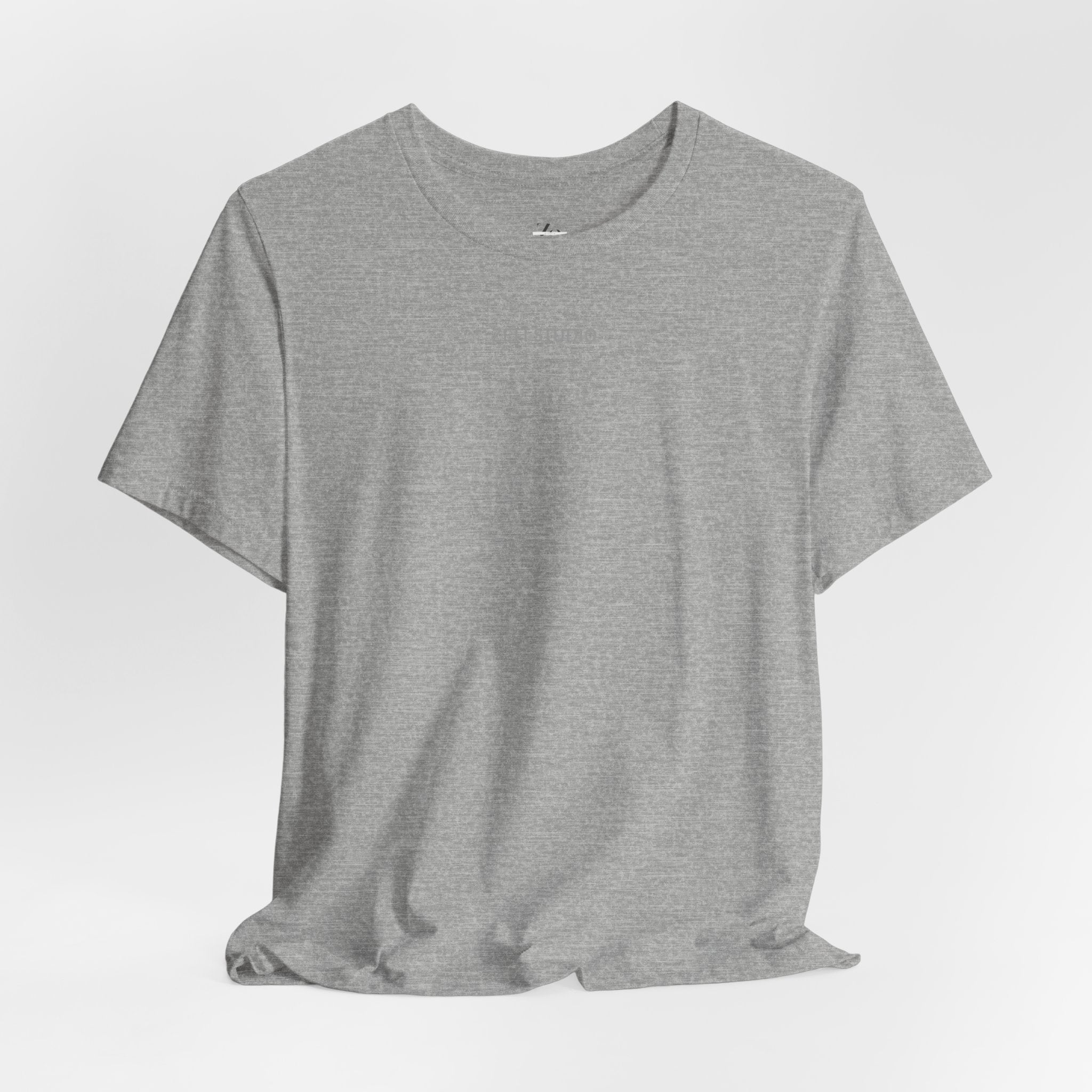Minimalistisk 'ZETT STUDIO' Logo-tee — Unisex kortermet skjorte