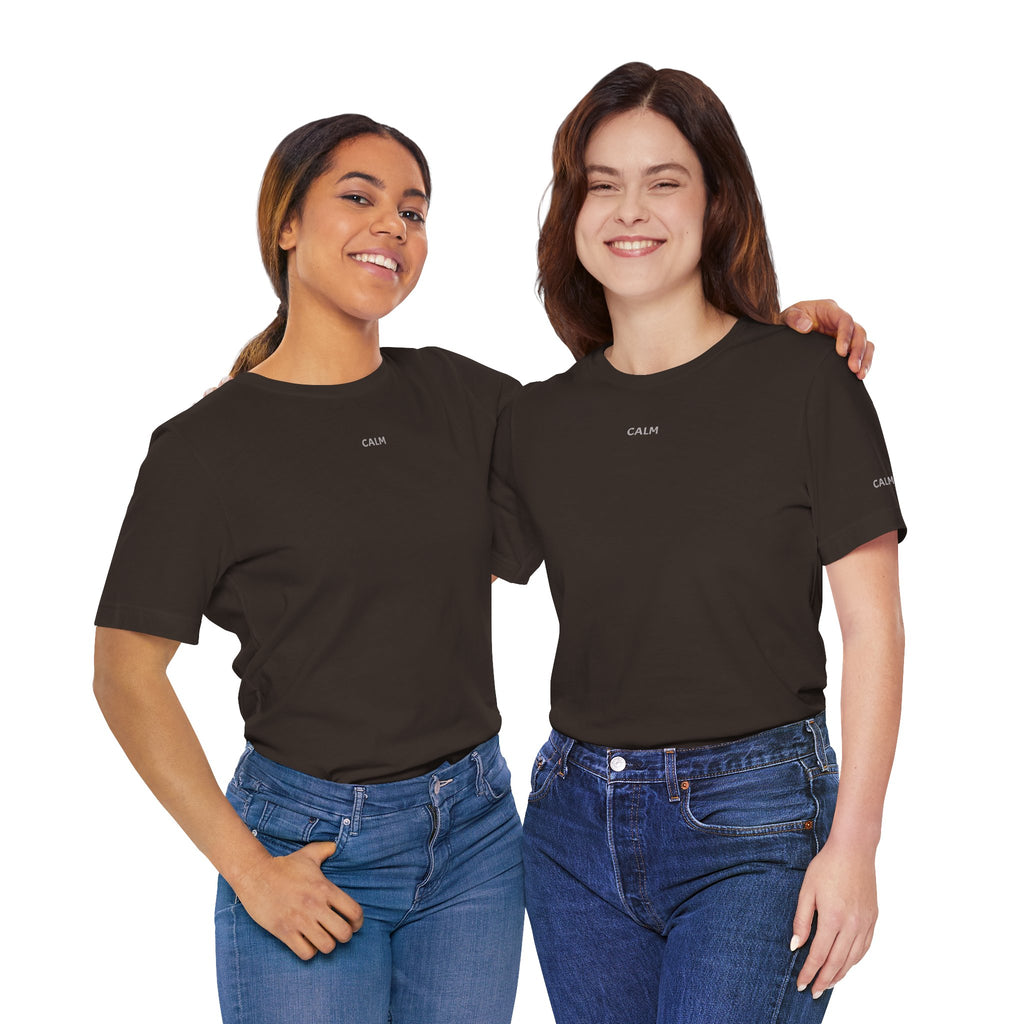 Calm Minimalist Tee — Unisex Short Sleeve Shirt