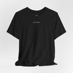 Minimalistisk 'ZETT STUDIO' Logo-tee — Unisex kortermet skjorte