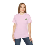 Leaf Logo Tee — Minimal Unisex T-Shirt