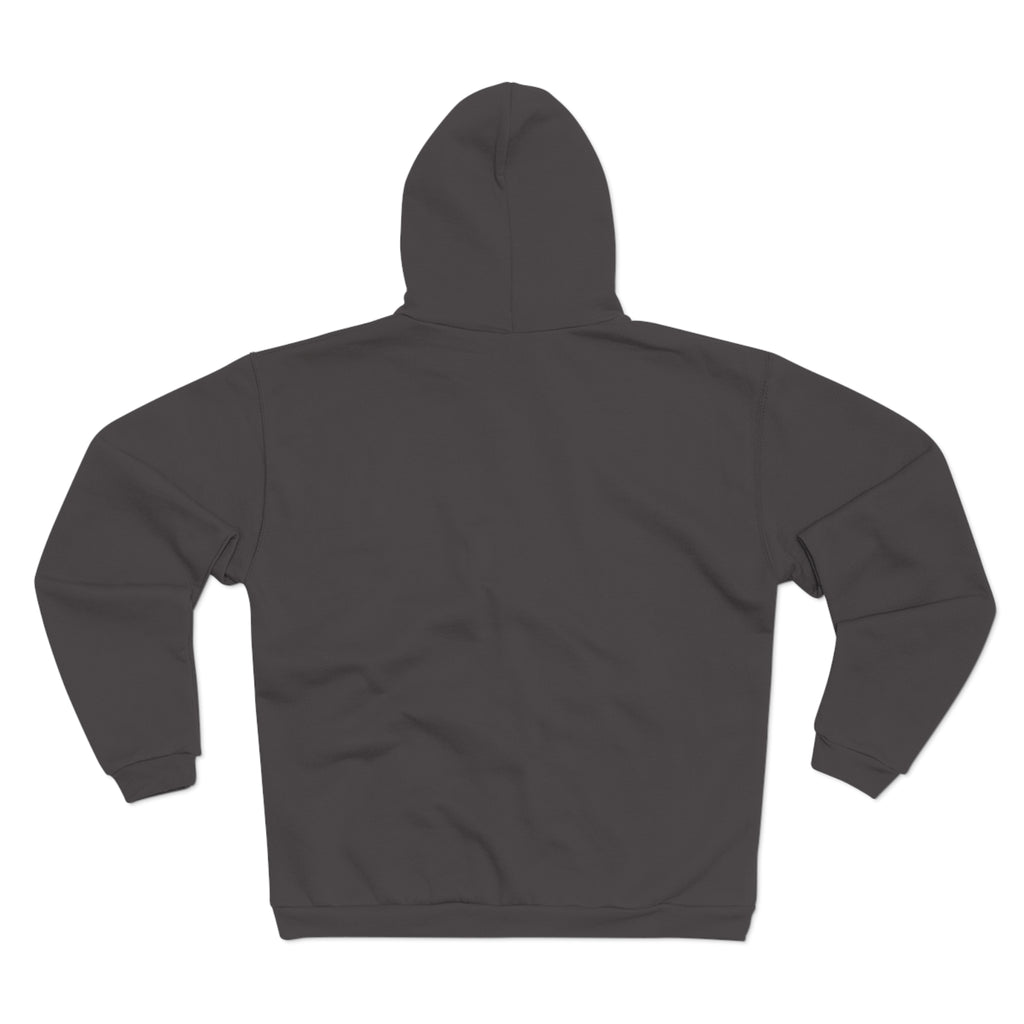 Minimal 'Vibe With Me' Zip Hoodie –Unisex Sweatshirt