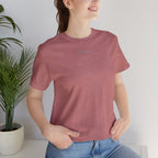 Minimalistisk 'ZETT STUDIO' Logo-tee — Unisex kortermet skjorte