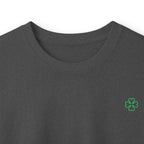 Minimal Green Clover Long Sleeve Tee