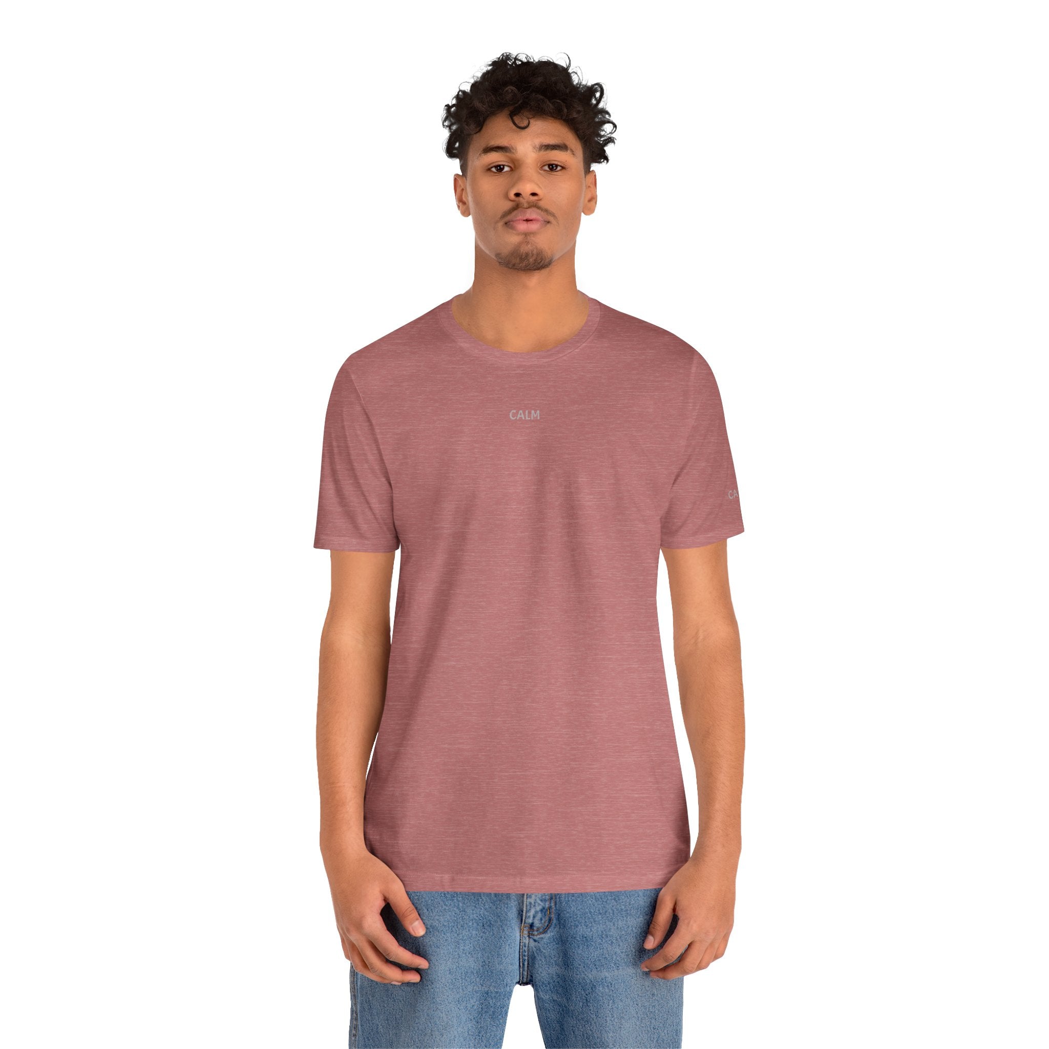 Calm Minimalist Tee — Unisex Short Sleeve Shirt
