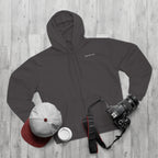 Minimal 'Vibe With Me' Zip Hoodie –Unisex Sweatshirt