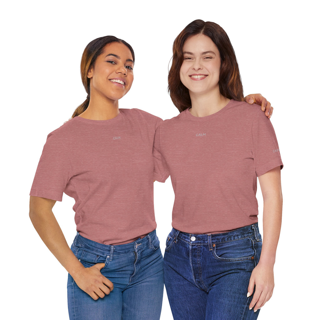 Calm Minimalist Tee — Unisex Short Sleeve Shirt
