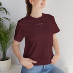 Minimalistisk 'ZETT STUDIO' Logo-tee — Unisex kortermet skjorte