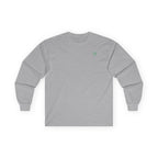 Minimal Green Clover Long Sleeve Tee
