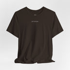 Minimalistisk 'ZETT STUDIO' Logo-tee — Unisex kortermet skjorte