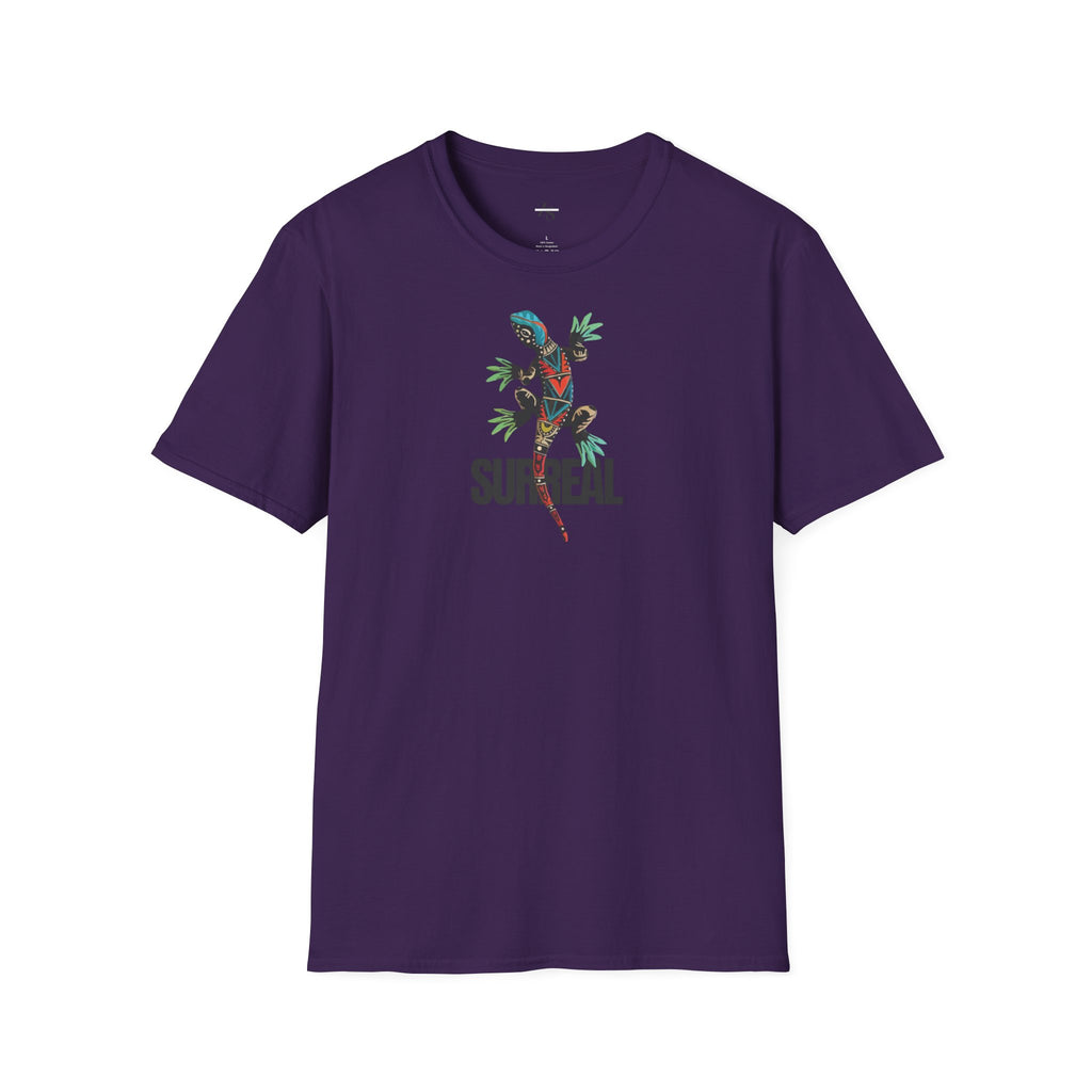 Surreal Gecko Unisex T-skjorte