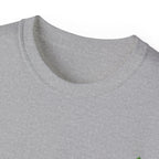 Leaf Logo Tee — Minimal Unisex T-Shirt
