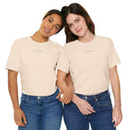 Minimalistisk 'ZETT STUDIO' Logo-tee — Unisex kortermet skjorte