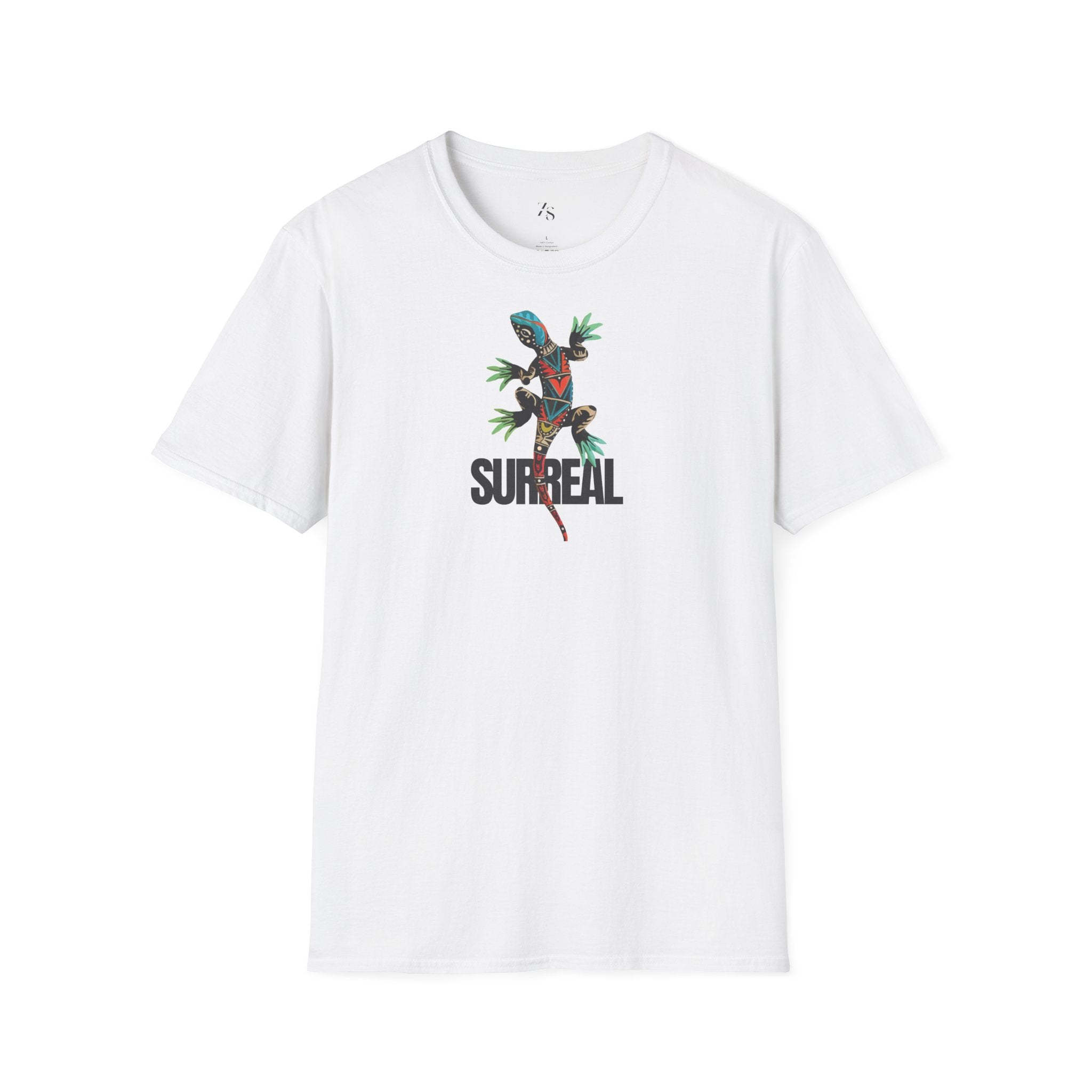 Surreal Gecko Unisex T-skjorte