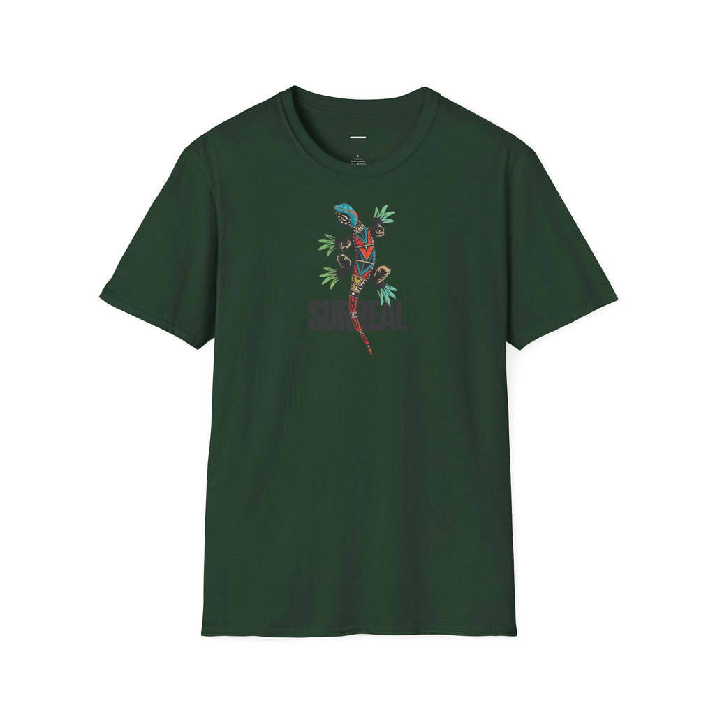 Surreal Gecko Unisex T-skjorte
