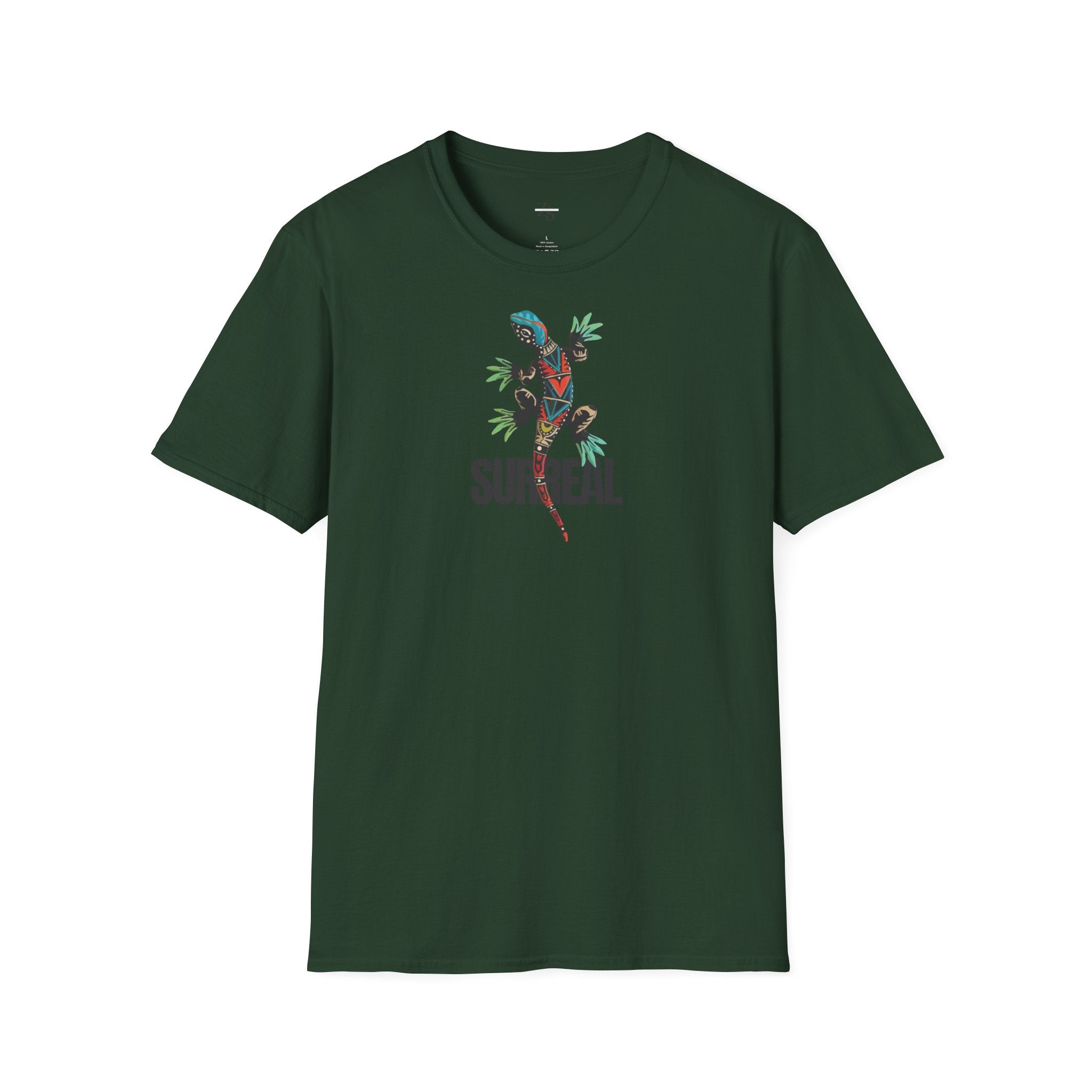 Surreal Gecko Unisex T-skjorte