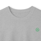 Minimal Green Clover Long Sleeve Tee
