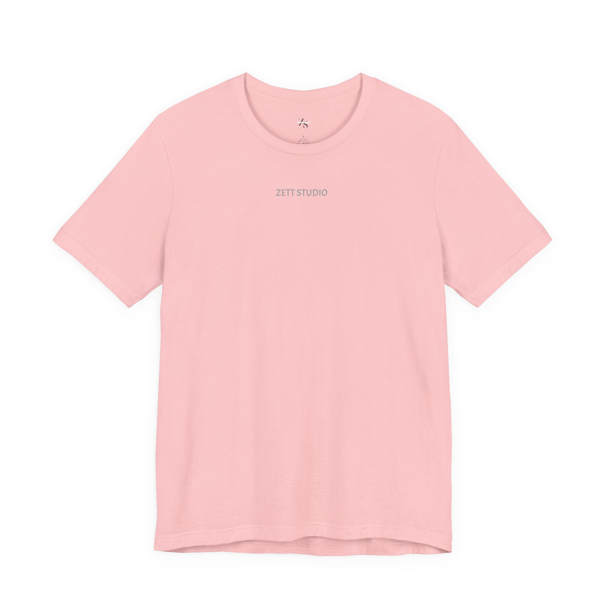 Minimalistisk 'ZETT STUDIO' Logo-tee — Unisex kortermet skjorte