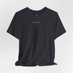 Minimalistisk 'ZETT STUDIO' Logo-tee — Unisex kortermet skjorte