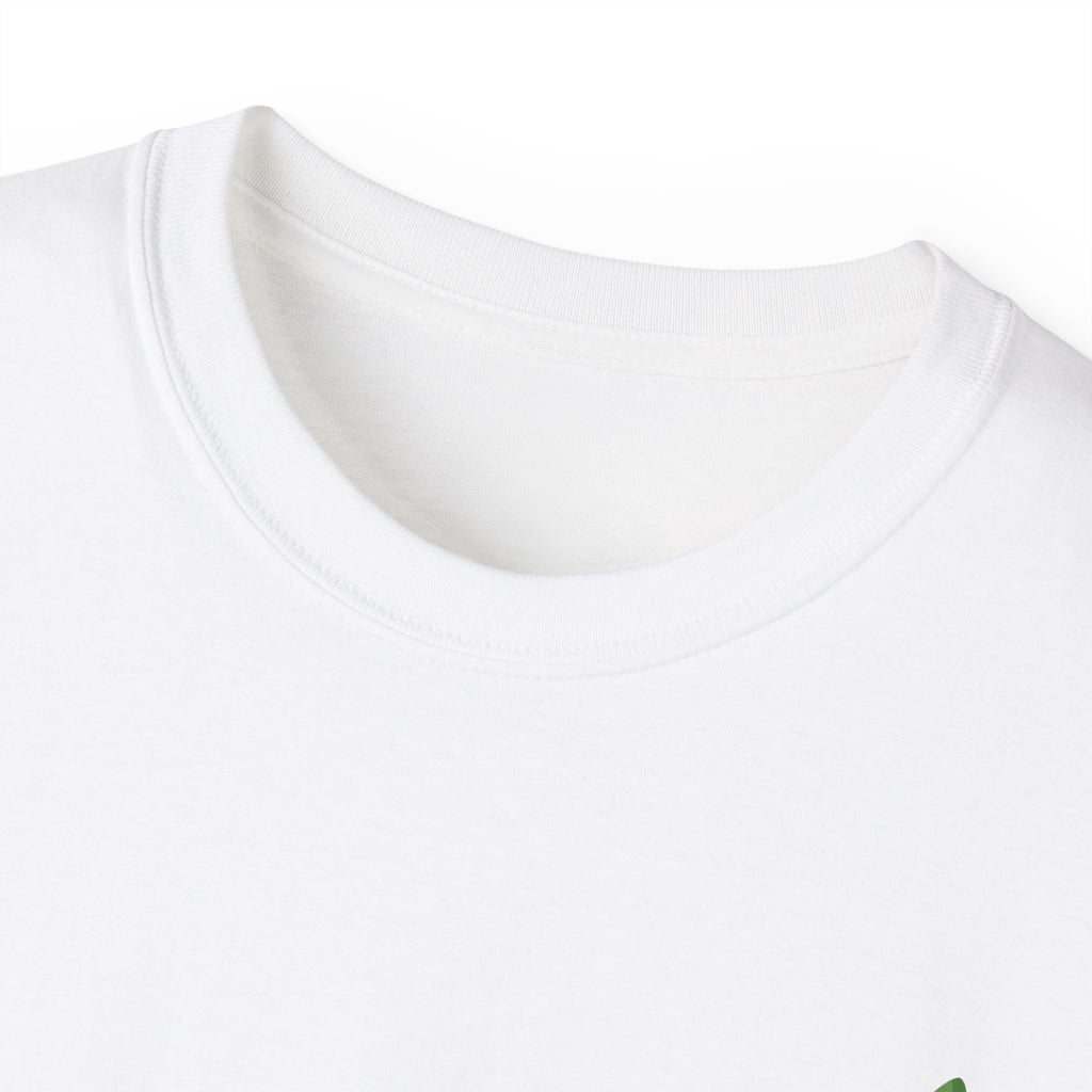 Leaf Logo Tee — Minimal Unisex T-Shirt