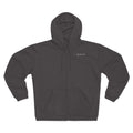 Minimal 'Vibe With Me' Zip Hoodie –Unisex Sweatshirt