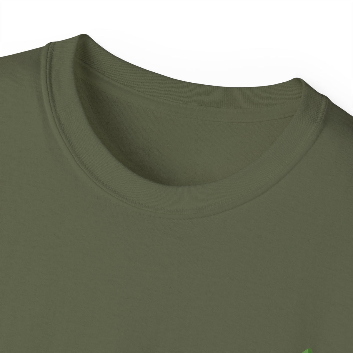 Leaf Logo Tee — Minimal Unisex T-Shirt