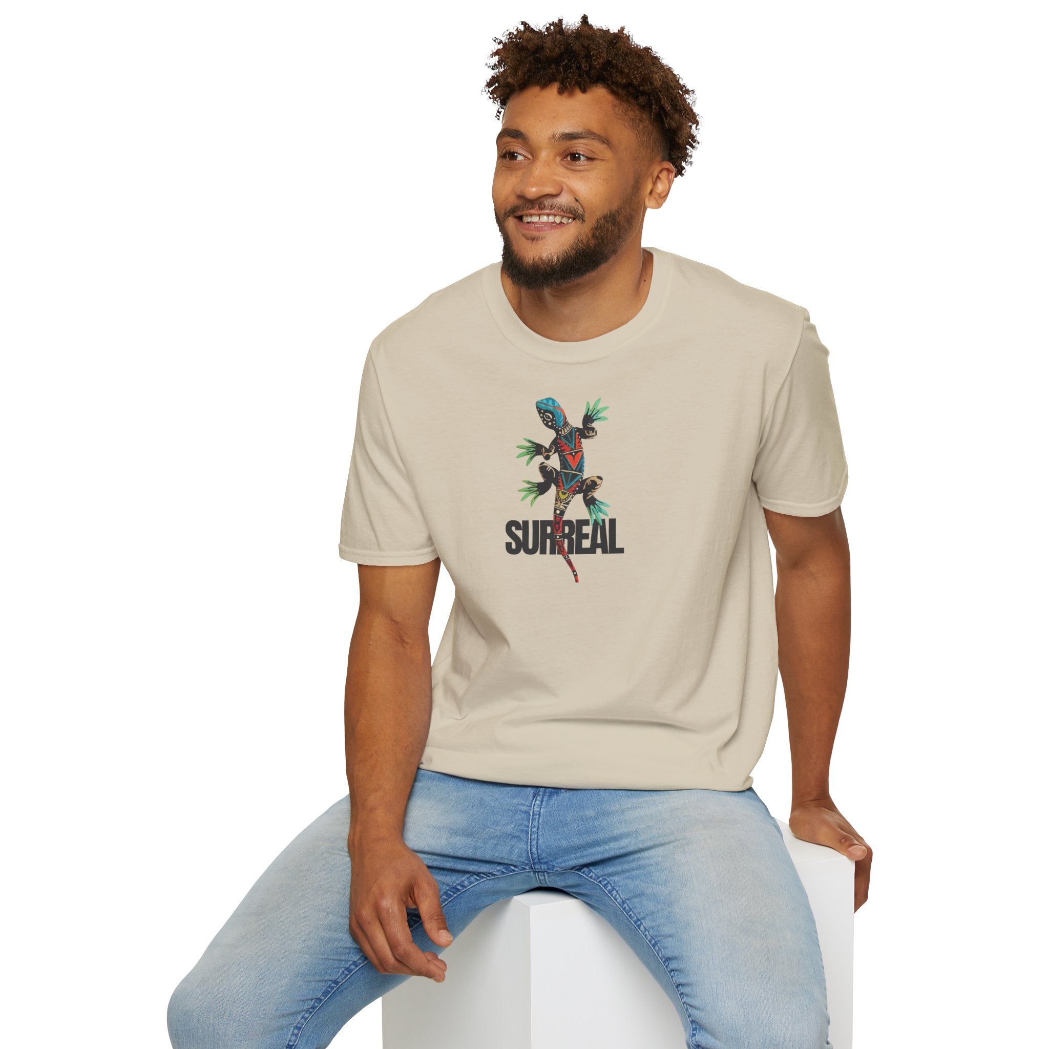 Surreal Gecko Unisex T-skjorte