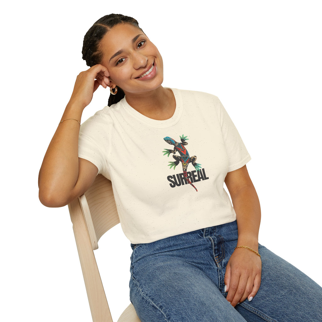 Surreal Gecko Unisex T-skjorte