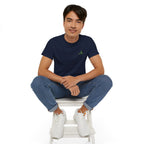 Leaf Logo Tee — Minimal Unisex T-Shirt