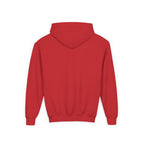 Youth Hoodie with Blue Handprint Chest Logo - Kids Casual Pullover