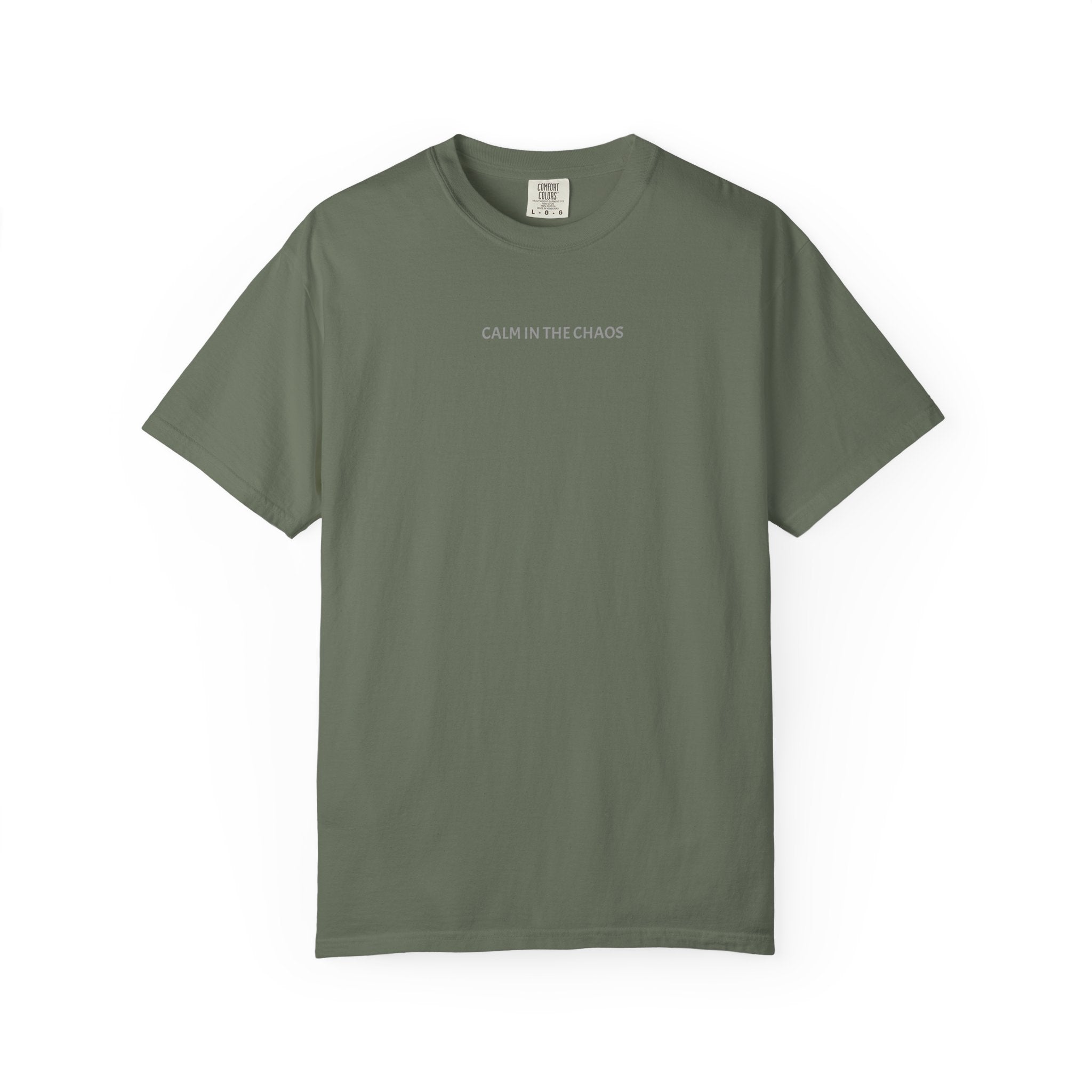 Calm in the Chaos T-Shirt — Minimalist Inspirational Tee